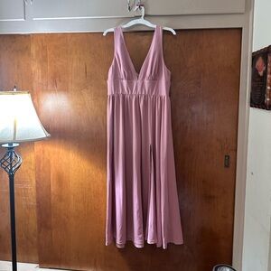 Halter top dress Pink